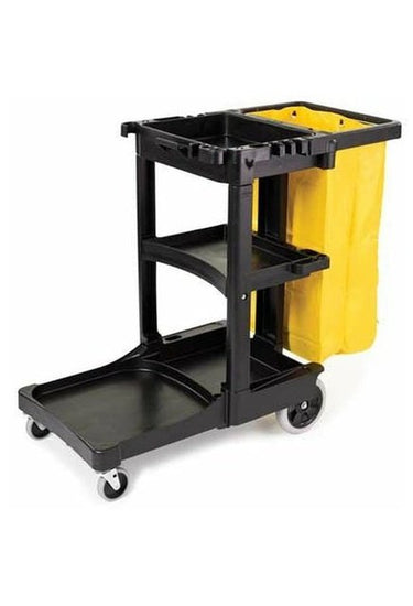 Chariot Rubbermaid de concierge et ménage